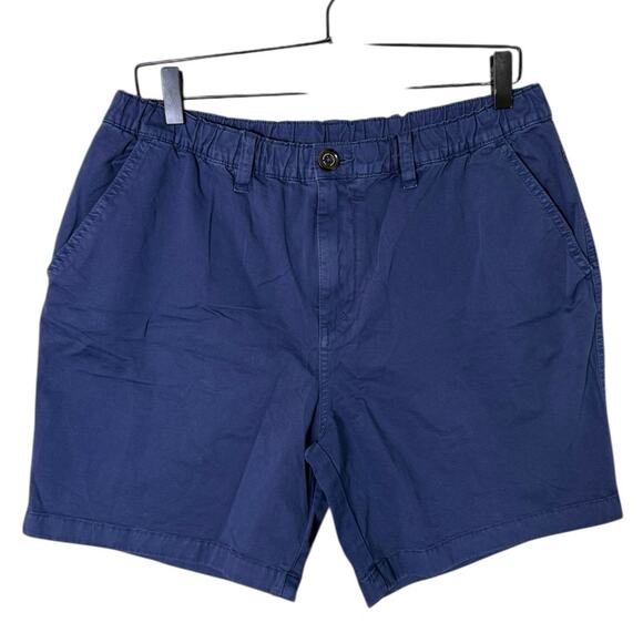 Chubbies Men’s Sz Large The Armadas Casual Stretch Shorts in Navy - Picture 1 of 6